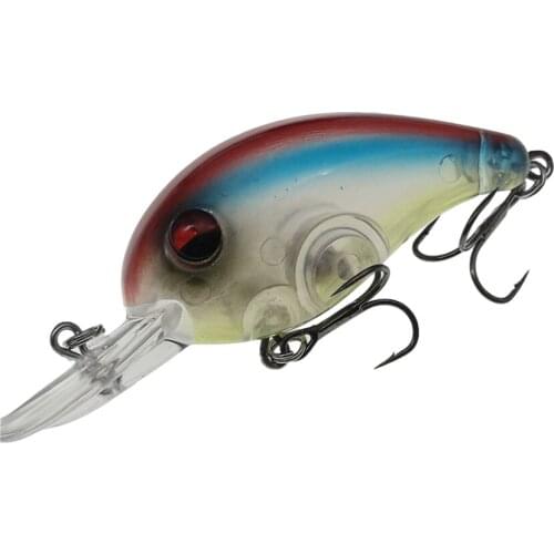Swolfy Fishing Lure Floating Minnow Wobbler Crankbait Hard Lure 70mm 8.6g 8 Colors Professional Bass Pike Lure