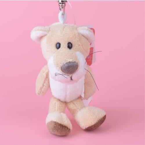 1 Pcs Lion Small Plush Pendant Toy, Kids Doll Keychain / Keyholder Gift Free Shipping