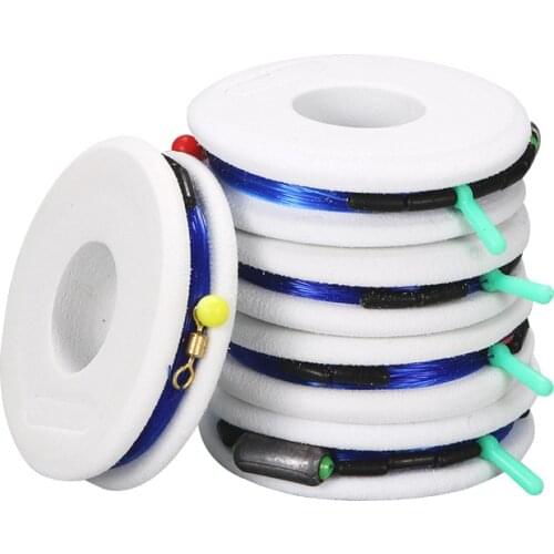 1pcs High Strength Durable Superfine Nylon Fishing Line Group Strong Toughness Fishing Lures 3.6m/3.9m/4.5/5.4/6.3m Line group