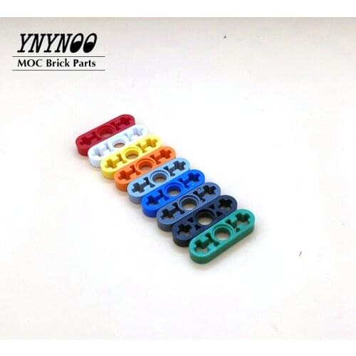 30Pcs/lot Technical Parts 6632 Beams 1 x 3 Thin MOC High-Tech Beams Building Blocks Bricks DIY Toys fit for 65123 Particels