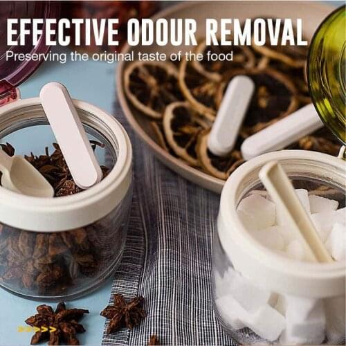 4/8pcs Diatomaceous Earth Desiccant Dry Bar Moisture Absorption Deodorant Desiccant Kitchen Room Food Storage Earth Desiccant