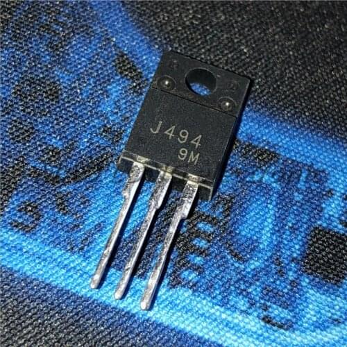 50PCS/LOT 2SJ494 J494 MOSFET TO-220F P-channel MOS field effect transistor
