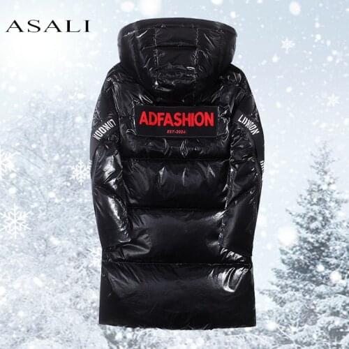ASALI Men's Long Down Jackets