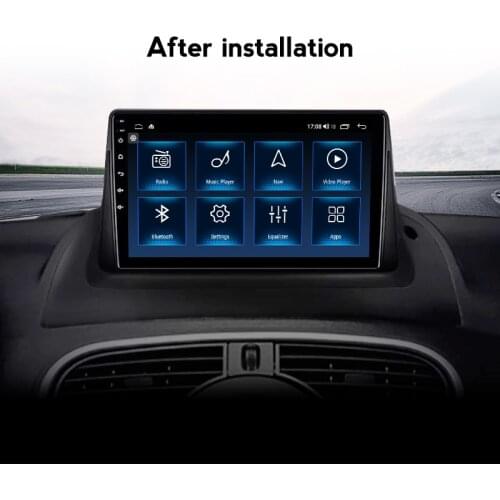 6G+128G Android 10 2DIN RDS For Renault Kangoo 2015 2016 2017 2018 Car Radio Multimedia Video Player Navigation Stereo Bluetooth