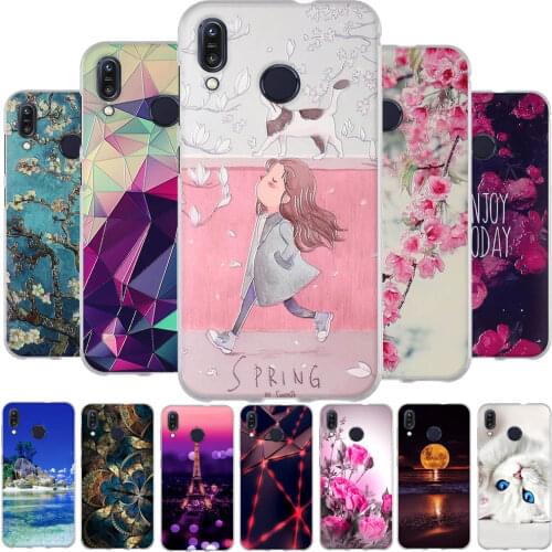 For Asus Zenfone Max M1 ZB555KL Case Coque For Asus Max ZB555KL Silicone Case Pattern Coque For Asus Max M1 ZB555KL Funda Bumper