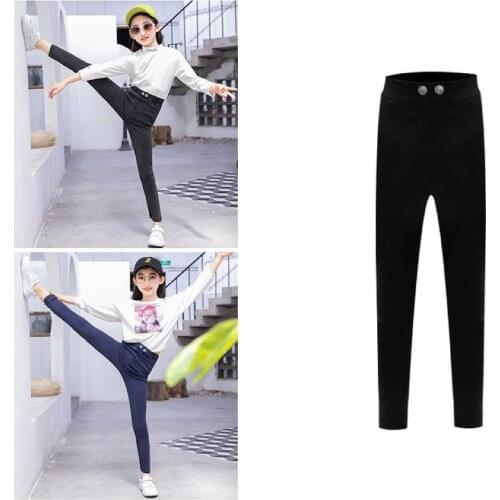 New 2019 Fashion Baby Girl Clothing Solid Color Legging Children Pants Casual Spring Autumn Season Pants Baby Girls Trousers