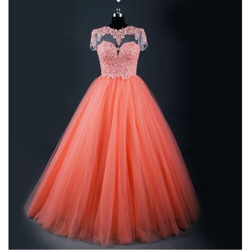 RSE605 Short Sleeve Keyhole Back Elegant Long Evening Gowns China