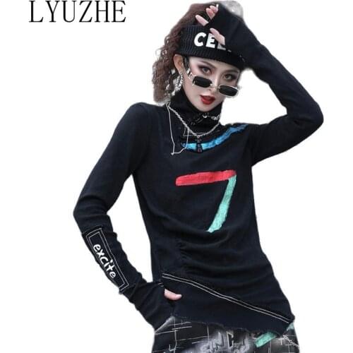LYUZHE Women's T-shirts With Print