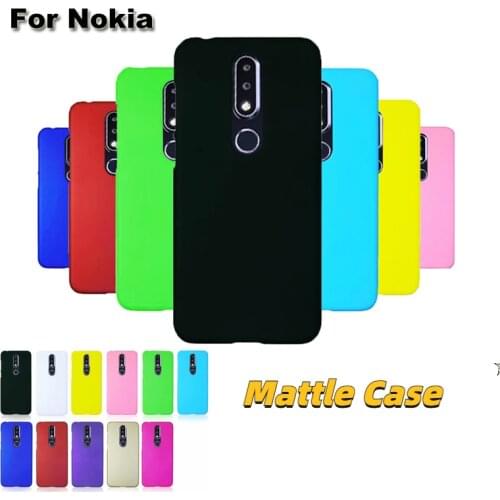 Cute Candy Matte Hard Plastic Case For Nokia 5.4 8.3 X10 X20 5.3 2.4 3.4 6.2 7.2 2.2 2.3 3.2 X 7.1 8.1 1 3.1 7.1 PLUS 9 4.2 Case