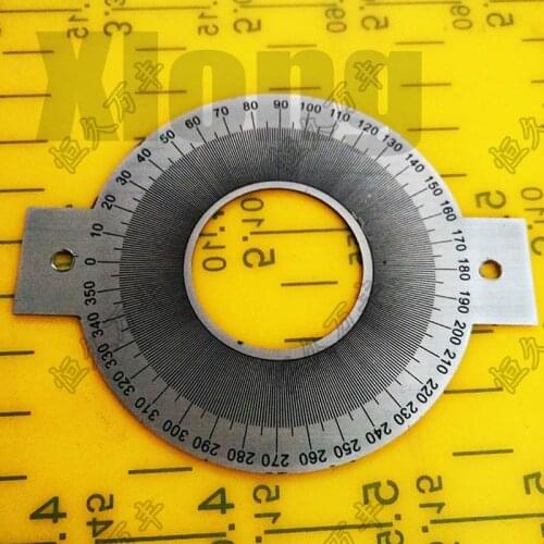 Outer Diameter: 70 mm Dial Small Scale 360-Degree Dial
