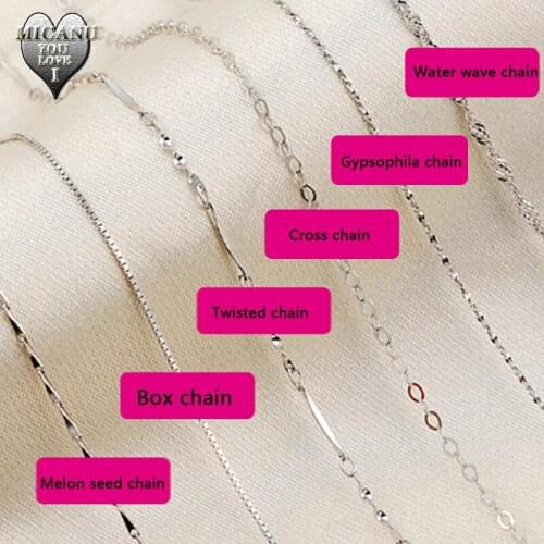 Collana plata de ley chains locket de moda 2020 chain necklace women sale ofertas relampago gifts for women jewelry egirl angel