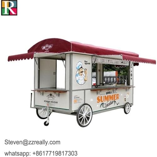 RL-R37 Roman Holiday Food Trailer Food Truck For Sale Europe