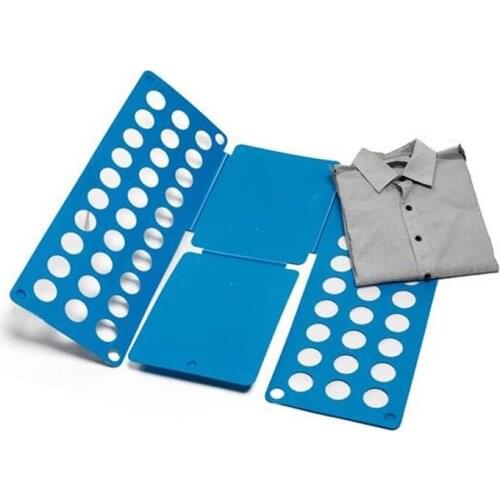 40pcs/lot Clothes Folding Board Magic Fast Speed Folder Multi Functional Shirts Folding Board for Kids Children Garment ZA1307
