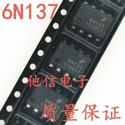 In Stock 100% New&original 5pcs/lot 6N137 6N137M SOP-8 6N137S