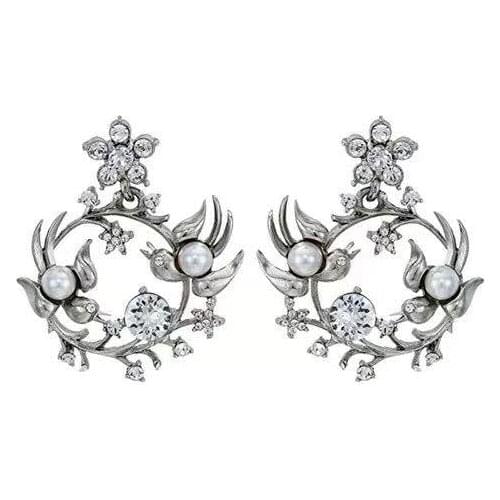 2019 Amybaby Designer High Quality Womens Luxury Vintage Pearls Bird Womens Stud Earring Jewelry For Party