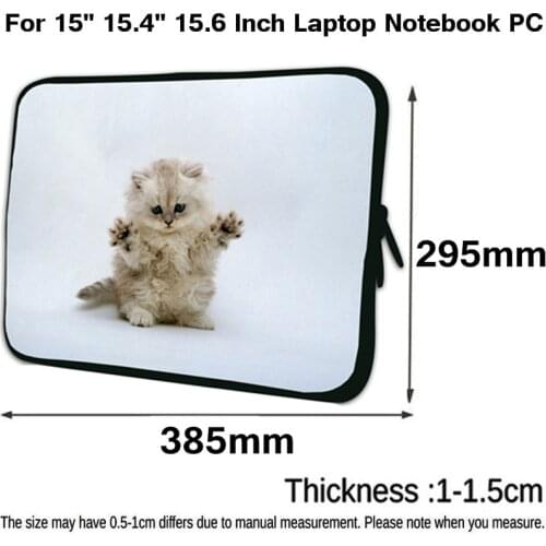 15.6 Inch Computer Bag Popular Neoprene Notebook PC Case 15 Funda Portatil 15.4 Laptop Cover Sleeve Soft Laptop Protective Shell