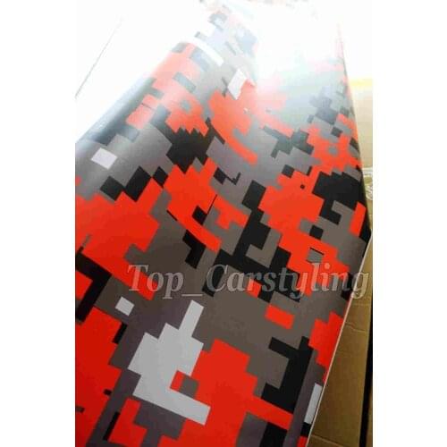 200cmx50cm Orange digital Camouflage Vinyl stickers for phone laptop bike covering skin foil Self adhesive