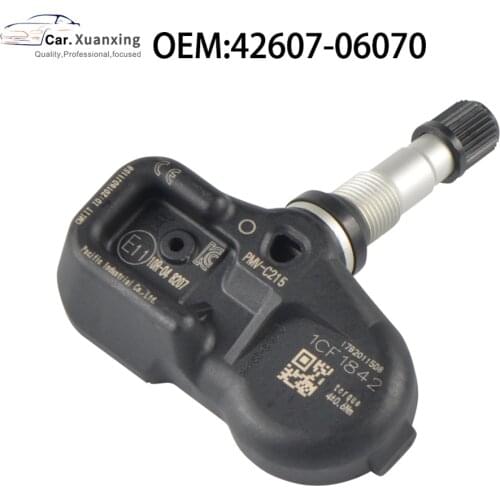 4260706070 Tire Pressure Sensor Monitoring System TPMS 433Mhz PMV-C215 For Toyota Land Cruiser Prado CHR Camry Lexus 42607-06070