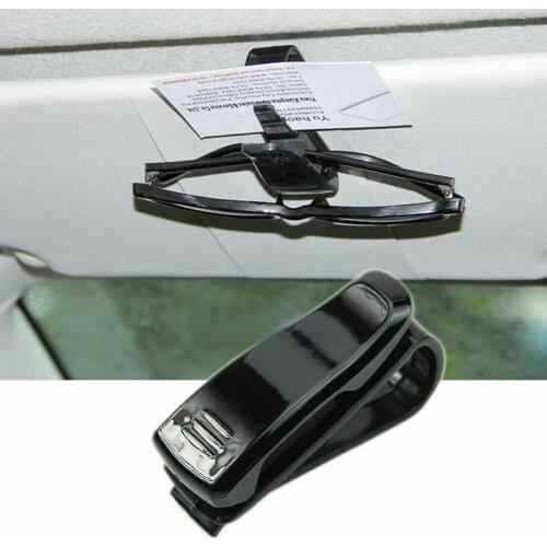 Accessory Car Glasses Clip Black Card Holder Glasses Mount Receipt Replaces