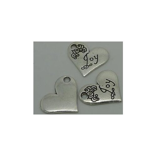 Zinc alloy pendant jewelry accessories diy handmade material charms Heart pendant