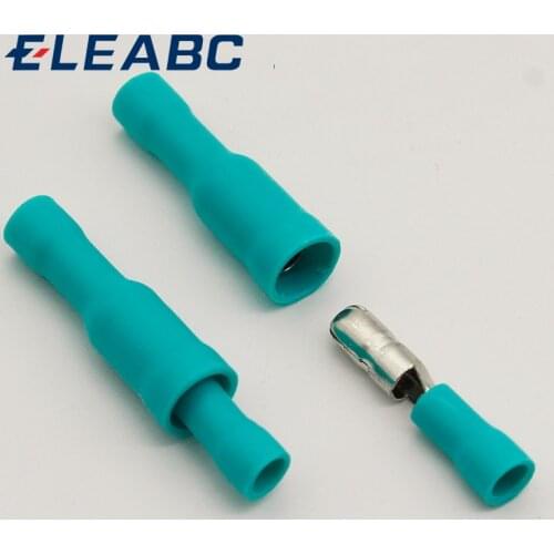 Hot 50 X Green Male Female Bullet Connector Crimp Terminals Wiring