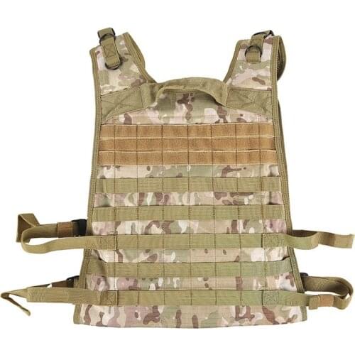 Camo Tactical Vest Military Equipment Field Combat Training Hunting Vest Oxford Cloth Wear-resisting Outdoor Sports Waistcoat