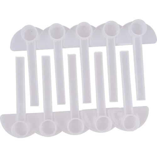 10pcs Bee Feeder Honey Entrance Feeder Beekeeping Cap Thread Feeder Bee Keeping Equip Hive Tool Queen Rearing System