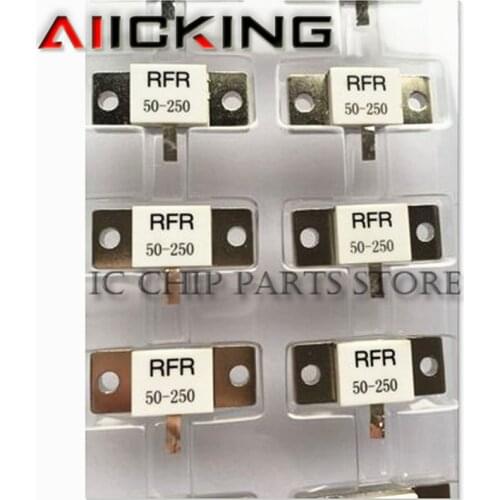 RFR-50-250 5pcs Dummy load resistor RFR 50-250 RFR50-250 RFR 50 250 250 Watts 50 Ohms / 250W 50R DC-3GHz Origina l& new in stock
