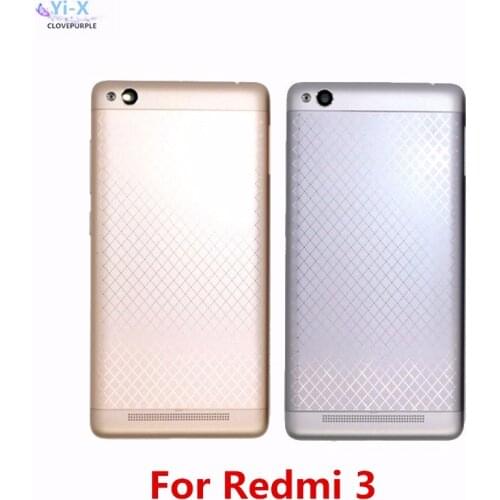 New Housing For Xiaomi Redmi 3 Back Cover Case Battery Rear Door For Mi redmi 3