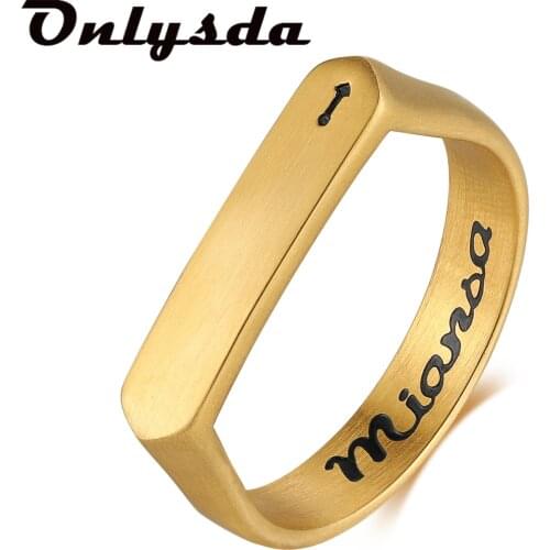 Onlysda Viking Smart Love Ring Vintage Gold Geometric Wedding Geometry Jewelry For man women Vintage Lover Charm Gifts OSR217