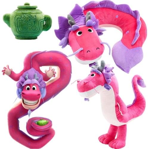 Cartoon Wish Dragon Cosplay Kawaii Plush Doll Stuffed Toy Girls Cute Dinosaur Pillow Teapot Gift Props For Children