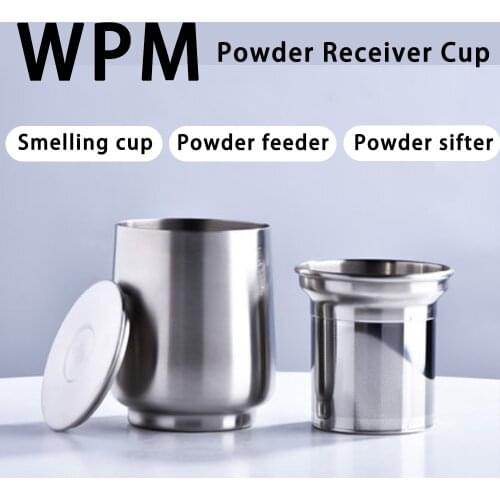 WPM coffee sifter coffee sifter smelling cup powder receiver manual coffee sifter cup Smelling cup powder receiver powder sifter