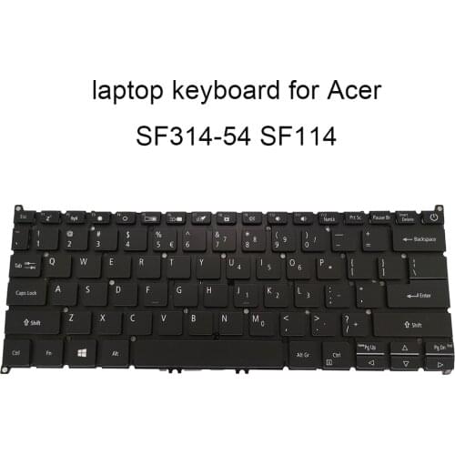 Replacement keyboards SF114 backlit keyboard for Acer Swift 3 SF314 54 SF314 54G US English RU Russian laptop parts best sell