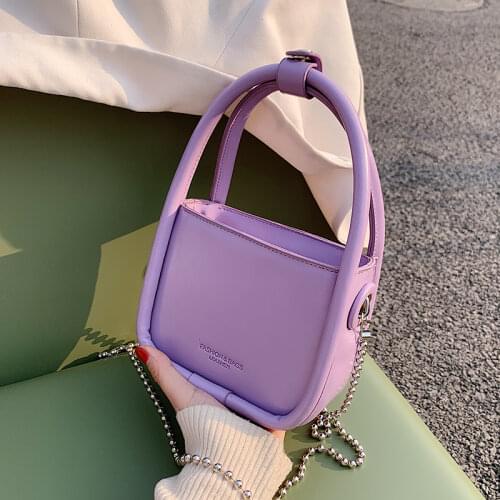 Elegant Women Small Flap Crossbody Bags Candy Color PU Leather Ladies Simple Shoulder Bag Retro Female Tote Purse Mini Handbags