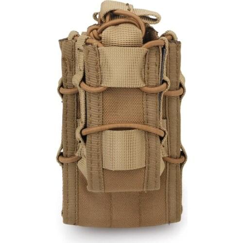 Tactical Molle Double Magazine Pouch M4 M14 AK Rifle Hunting Accessories Military Painball Airsoft Magazine Case