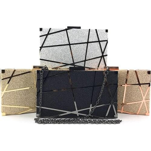 YENS Women's Gold Clutches