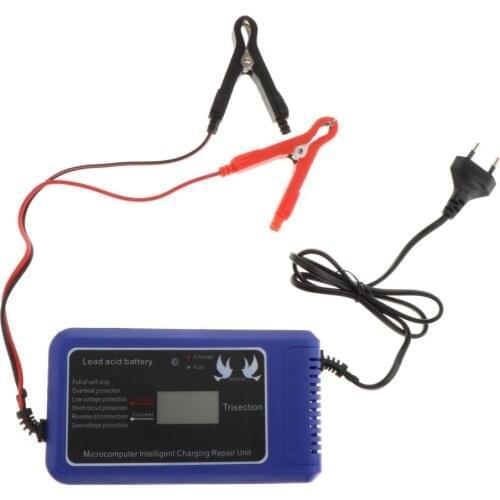 12V 10A Full Smart Car Motorcycle Battery Charger Recovery for Motorcycle