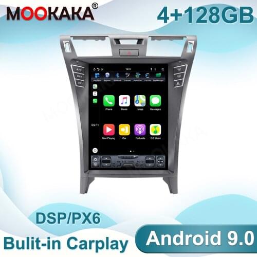 4GB+128GB For Lexus LS460 2006-2012 Android 9.0 Multimedia Radio Car GPS Navigation Player Auto Stereo Head Unit Carplay DSP
