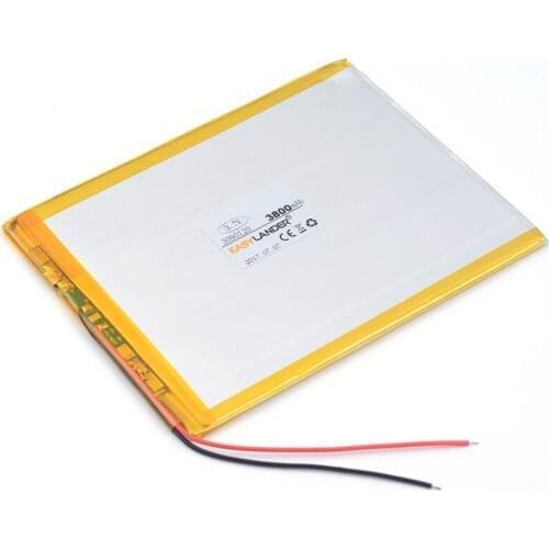 3090120 3.7V 3800mAh Rechargeable Li-Polymer Li-ion Battery For Notebook E-Book Power Bank Portable dvd tablet PC 0390120