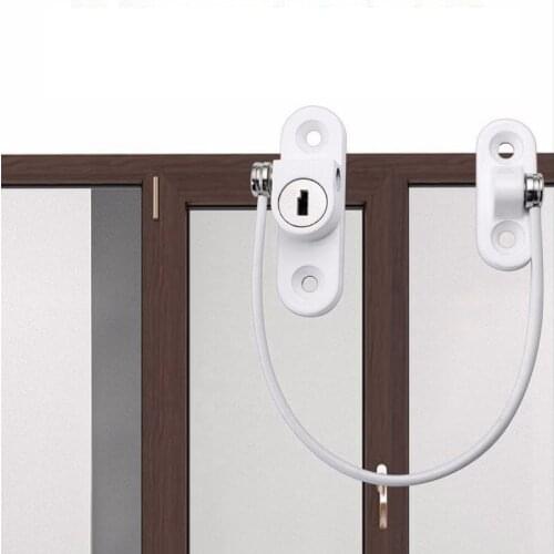 Child Window Security Lock Kids Prevent Childern Falling Window Lock adjustable Baby security window lock