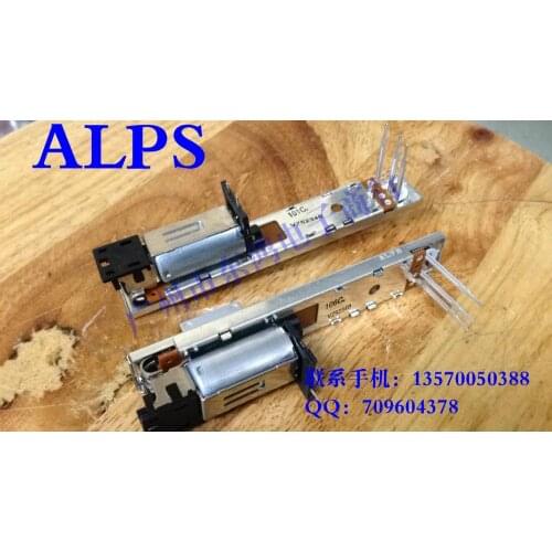 2PCS/LOT ALPS motor drive 60mm stroke sliding potentiometer B10K, 8MM axis, T type