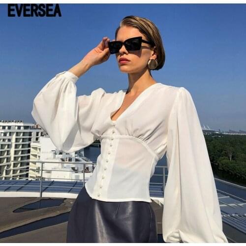 Модные блузки Eversea China At AliExpress
