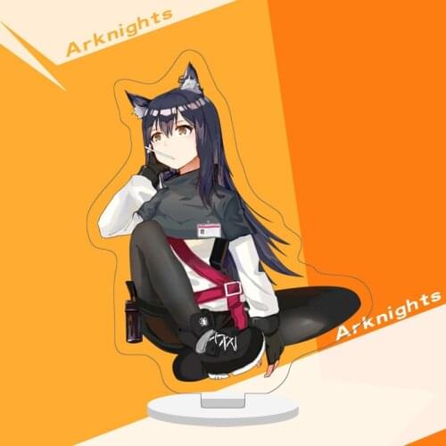 10cm Arknights Anime Figure Acrylic Model Toy Cosplay Anime Game Action Figure Decoration Stand DIY Collection Gift High Quality