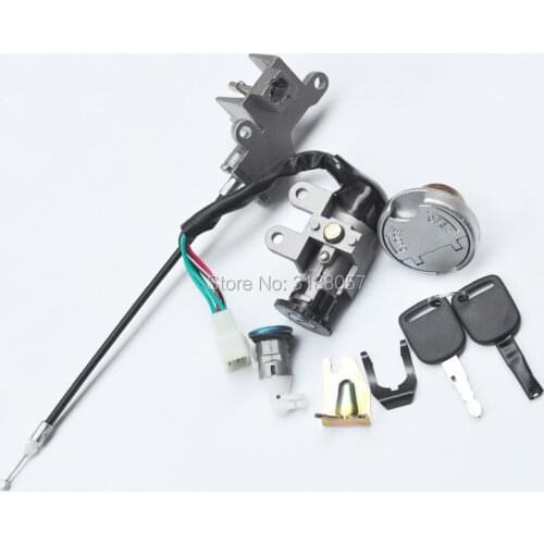 Ignition Switch Key Set For Gy6 49 50cc 125cc 150cc Peace Roketa Jonway Tank Scooter & moped 5 Pin
