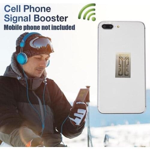 10Pcs Cell Phone Mobile Phone Signal Enhancement Stickers Amplifier Improve Outdoor Stickers Booster Camping Antenna Tools T8Q4