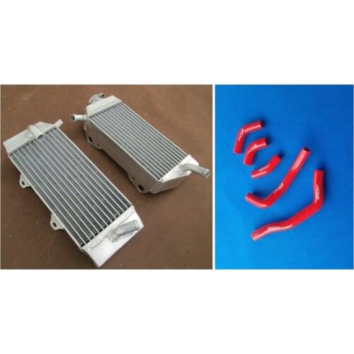 New Performance Aluminum Radiator & Silicone Hose 2005-2008 For Honda CRF450 CRF450R CRF 450 R 2005 2006 2007 2008
