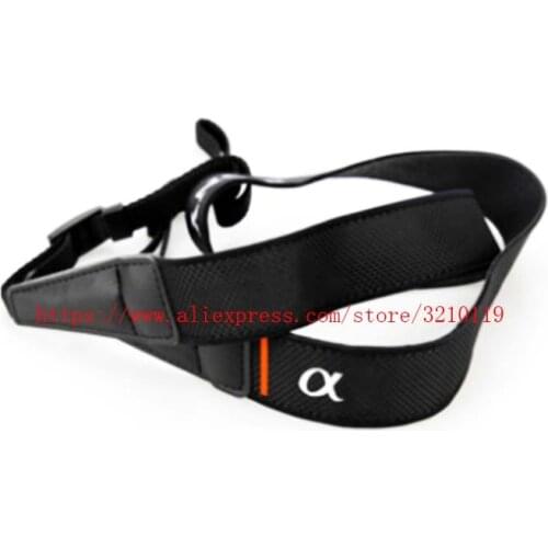 New original Black Neck Strap For Sony ILCE-6000 ILCE-6100 ILCE-6300 ILCE-6400 ILCE-6500 ILCE-6600 A6000 A6100 A6300 A6500 A6600