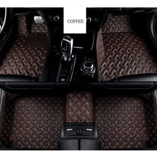 Full Covered No Odor Waterproof Carpets Durable Special Car Floor Mats for Ford Focus Mondeo Kuga Edge Ecosport Fiesta S-MAX