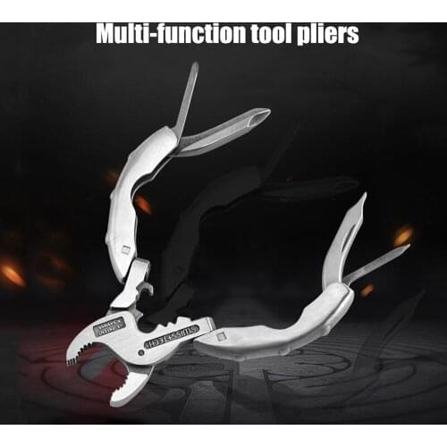 Portable Multi-function Tool Crimping Pliers Hand Tool Electrical Wire Cable Cutters Cutting Side Snips Flush Pliers Mini Plier