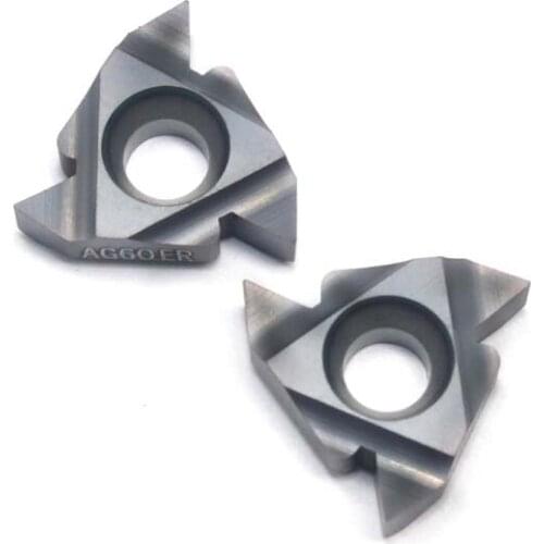 16ER AG60 LDA 20PCS Lathe Cutter Tool CNC Carbide Insert 16ER AG60 Threading blade for stainless steel